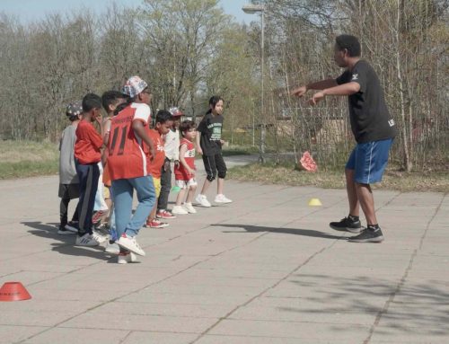 Tennis på gatan i Örebro – en del av Idrottsklivet