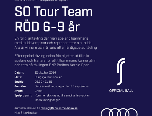 SO Tour Team röd, 12 oktober