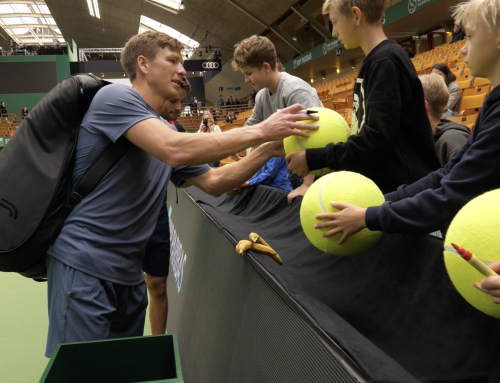 André Göransson i kvartsfinal i Stockholm