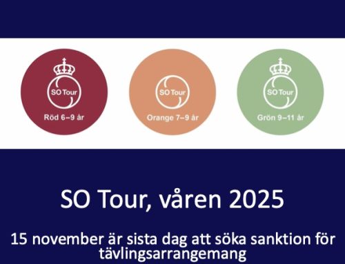 Ansök för att arrangera en SO Tour tävling, våren 2025